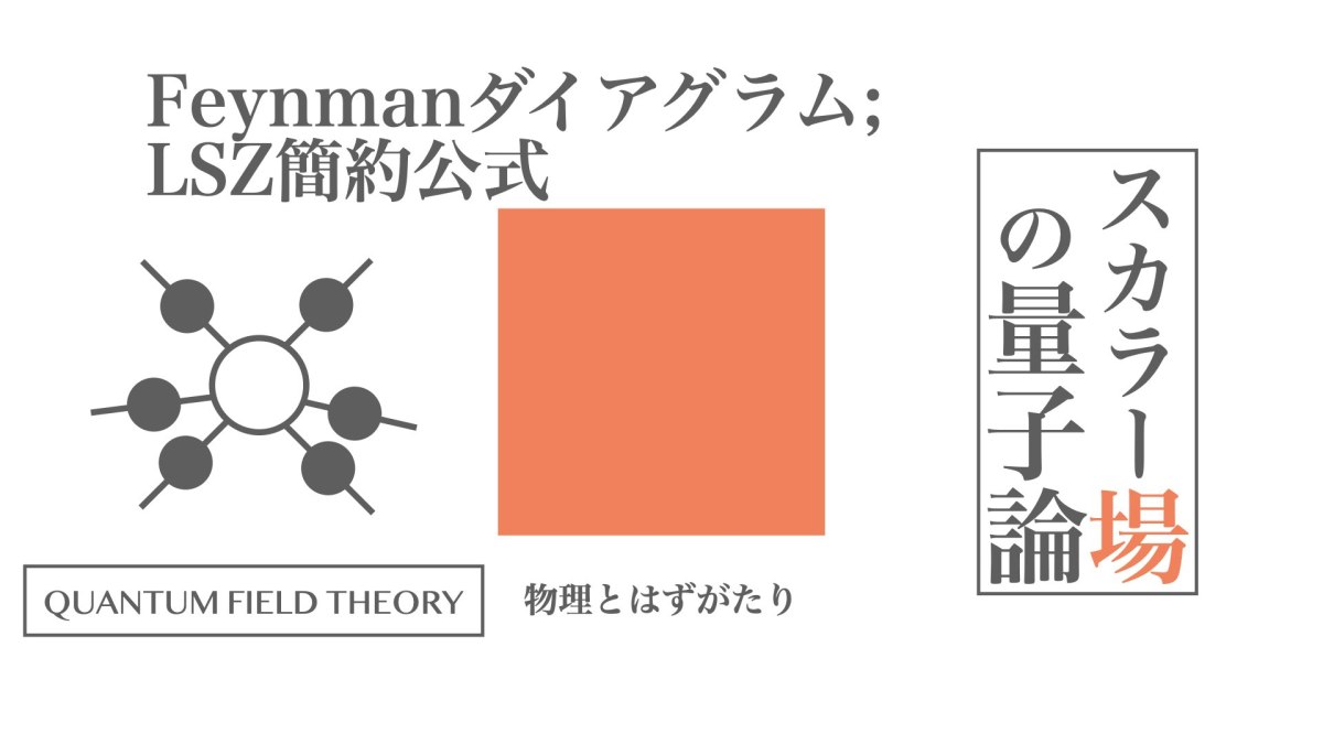 Feynmanダイアグラム; LSZ簡約公式